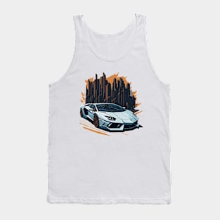 Lamborghini Classic Car Tank Top